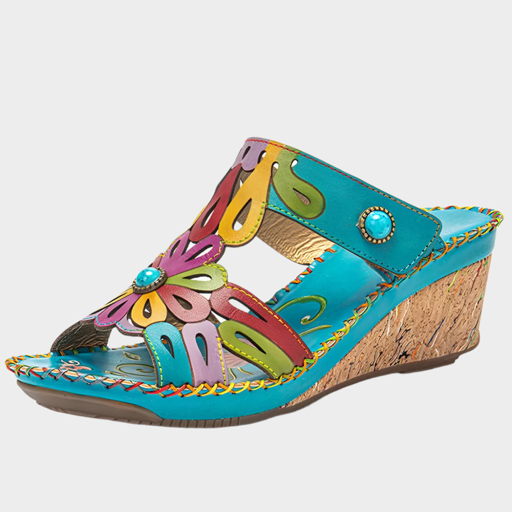 Heeled Sandals with Brazilian Flair and Comfort Liora Lane Boutique