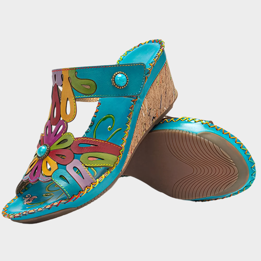 Heeled Sandals with Brazilian Flair and Comfort Liora Lane Boutique