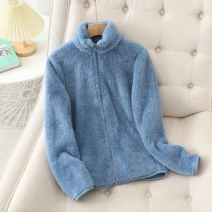 Cozy Fleece Zip Jacket Jasmine's Boutique Australia