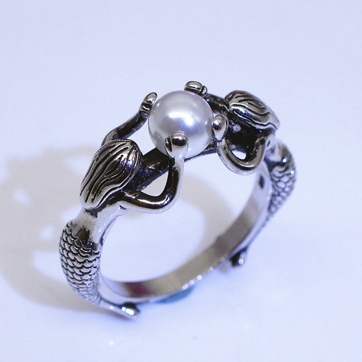 Mermaid Pearl Ring Jasmine's Boutique Australia
