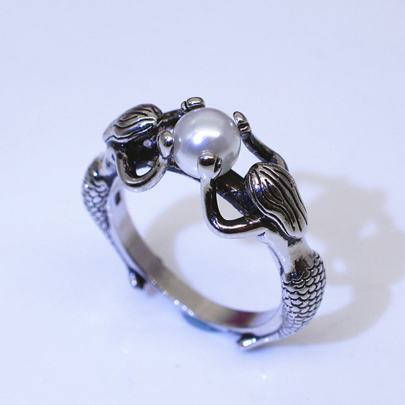 Mermaid Pearl Ring Jasmine's Boutique Australia