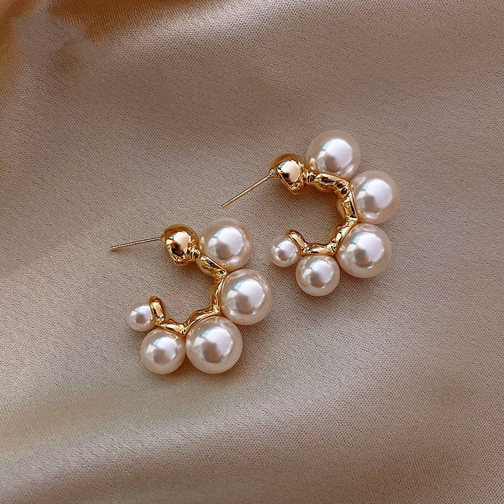 Elegant Pearl Earrings Jasmine's Boutique Australia