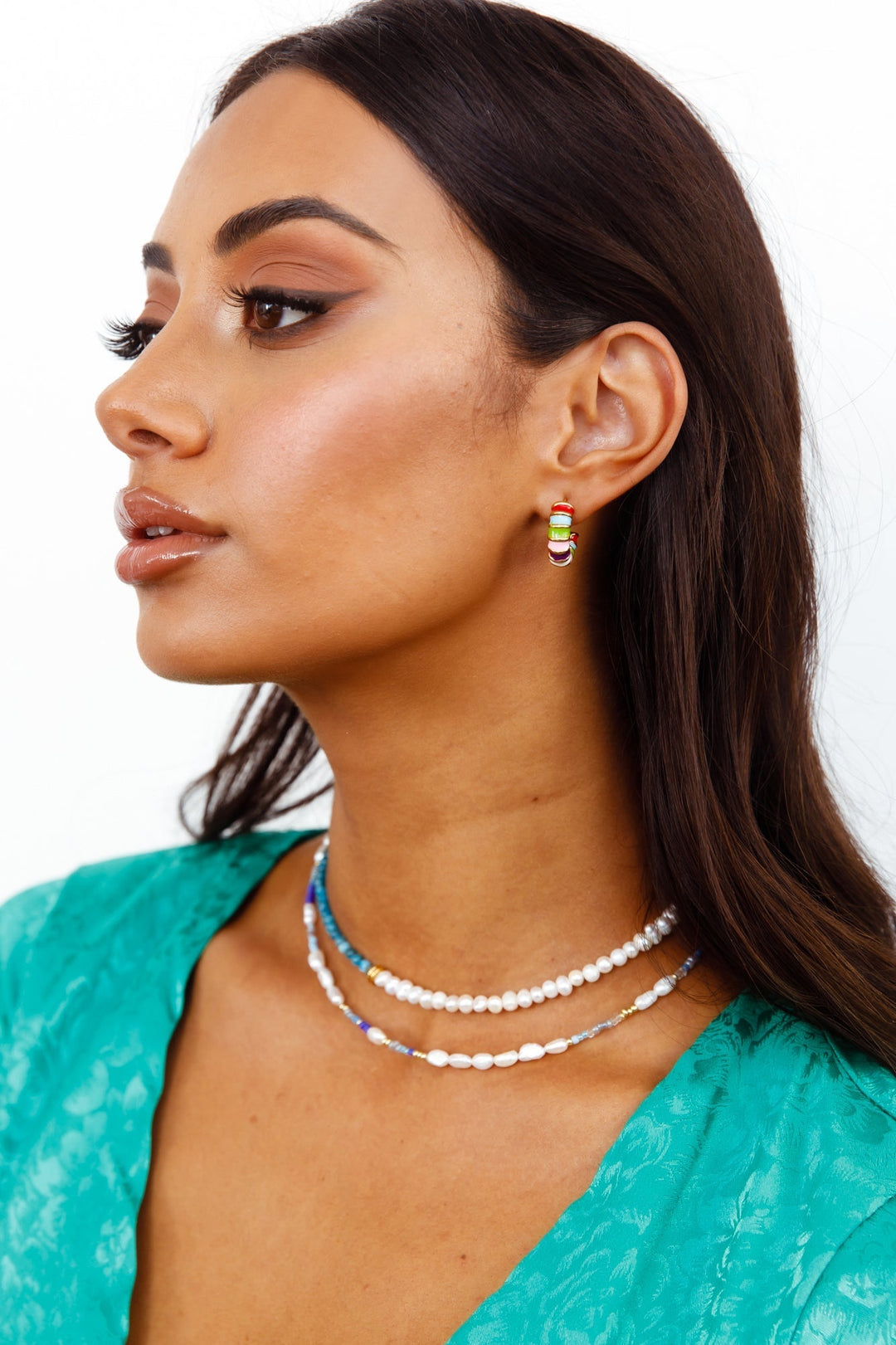 18-Carat Gold-Plated Ribbon Earrings Jasmine's Boutique Australia