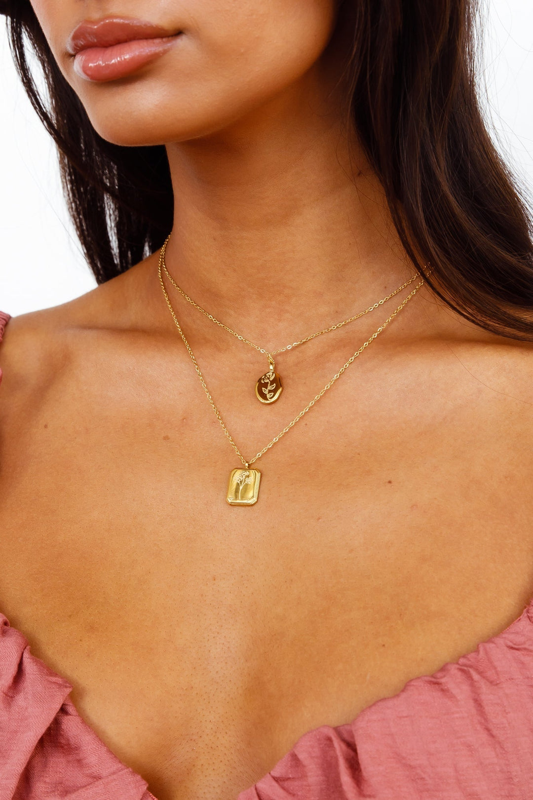 Necklace with Cute Thorns Gold Plated 18 Carat Jasmine's Boutique Australia