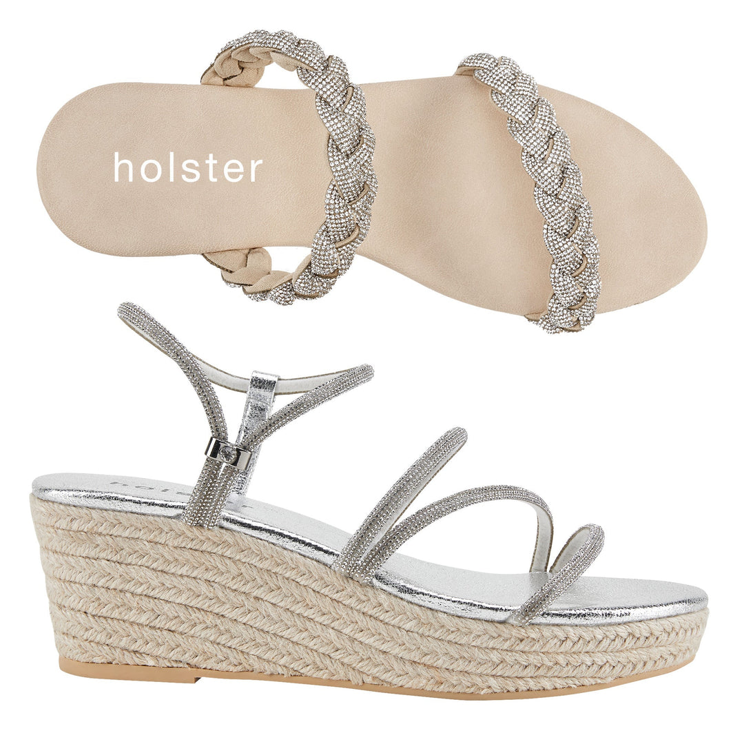 Stella Wedge Sandals Jasmine's Boutique Australia