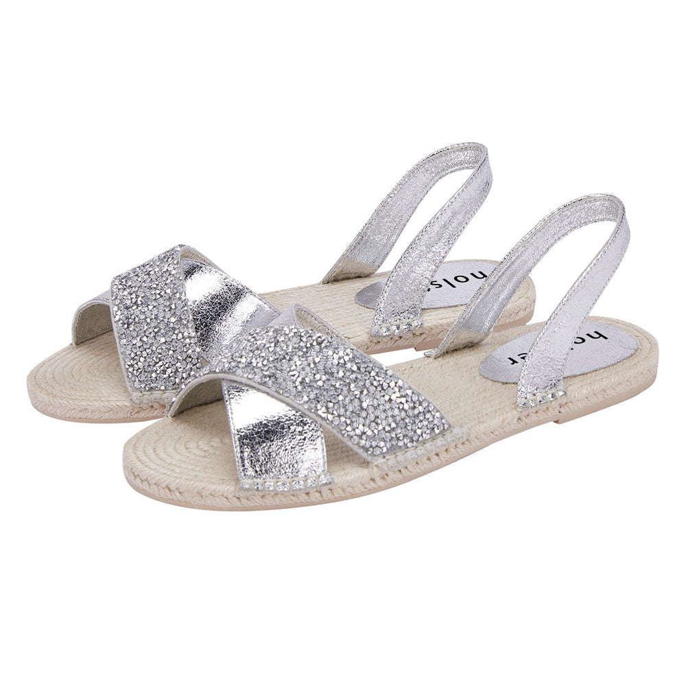 Shimmer Strap Espadrilles Jasmine's Boutique Australia