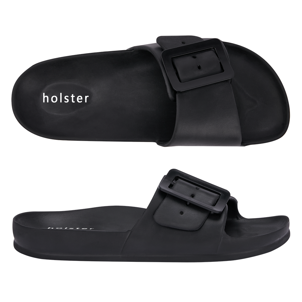 Bold Buckle Slide Sandals Jasmine's Boutique Australia