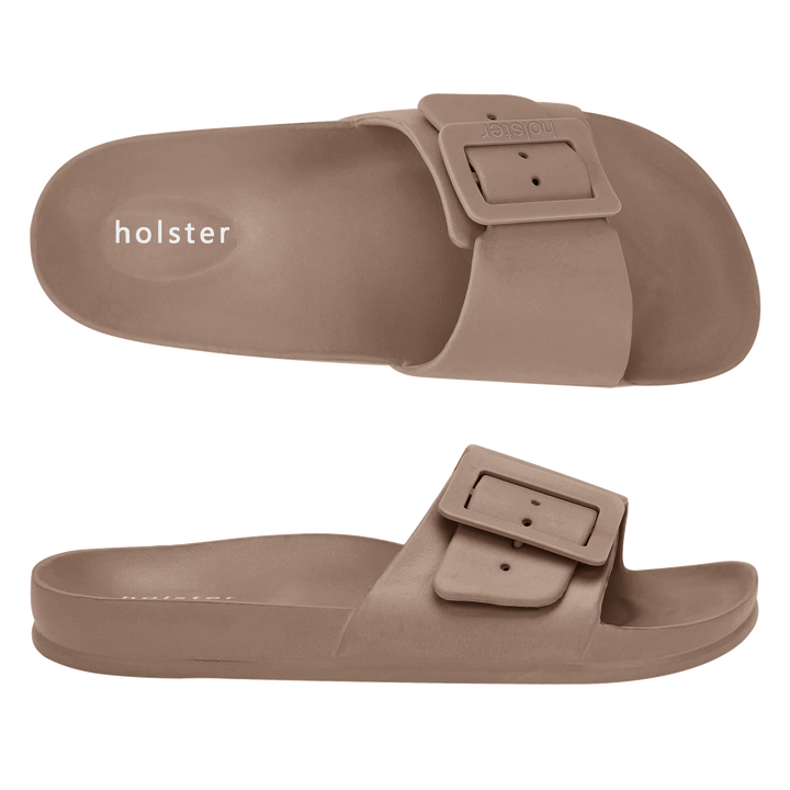 Bold Buckle Slide Sandals Jasmine's Boutique Australia