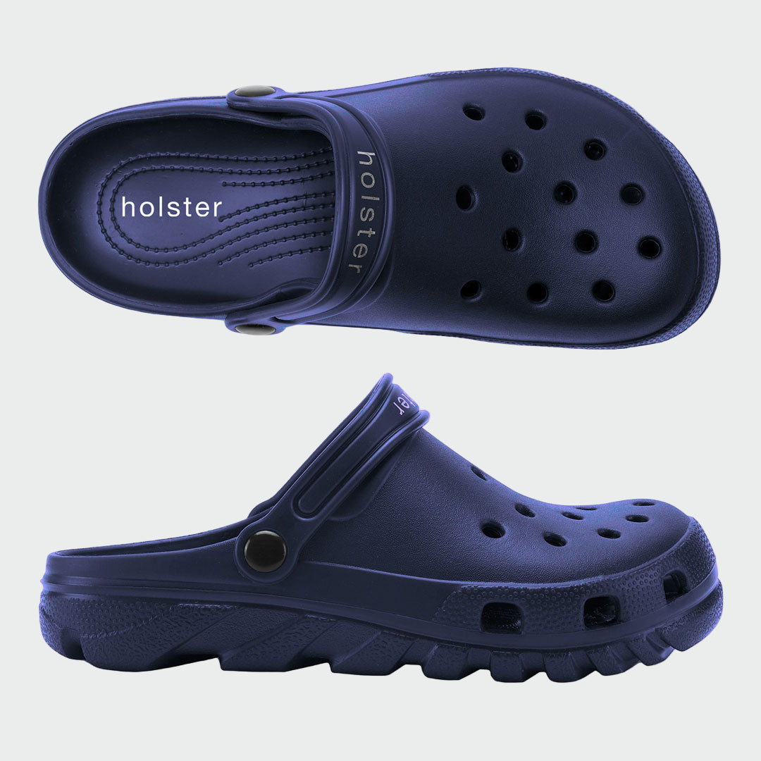 Holster Comfort Clogs – Midnight Blue Jasmine's Boutique Australia