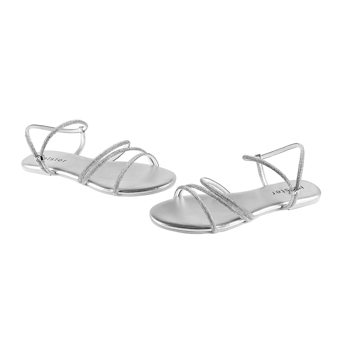 Shimmer Wedge Sandals Jasmine's Boutique Australia