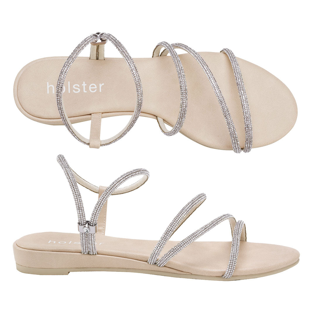 Holster Celeste Strappy Sandals – Beige Jasmine's Boutique Australia