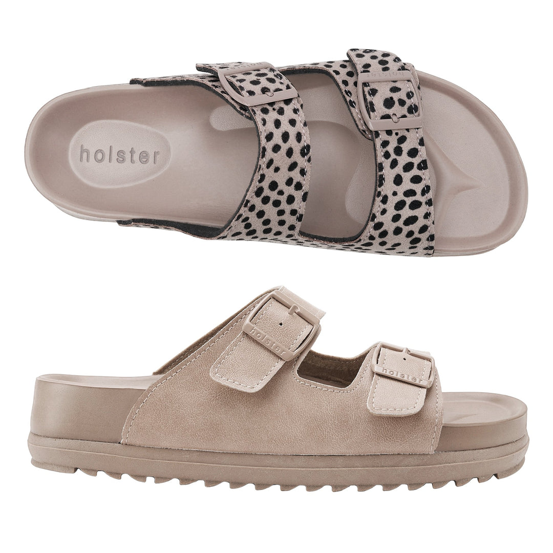 Leopard Luxe Sandals Jasmine's Boutique Australia