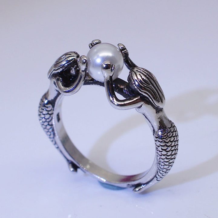 Mermaid Pearl Ring Jasmine's Boutique Australia