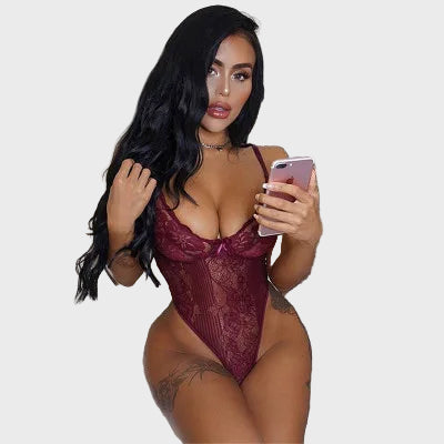 Ethereal Bloom Lace Bodysuit Jasmine's Boutique Australia