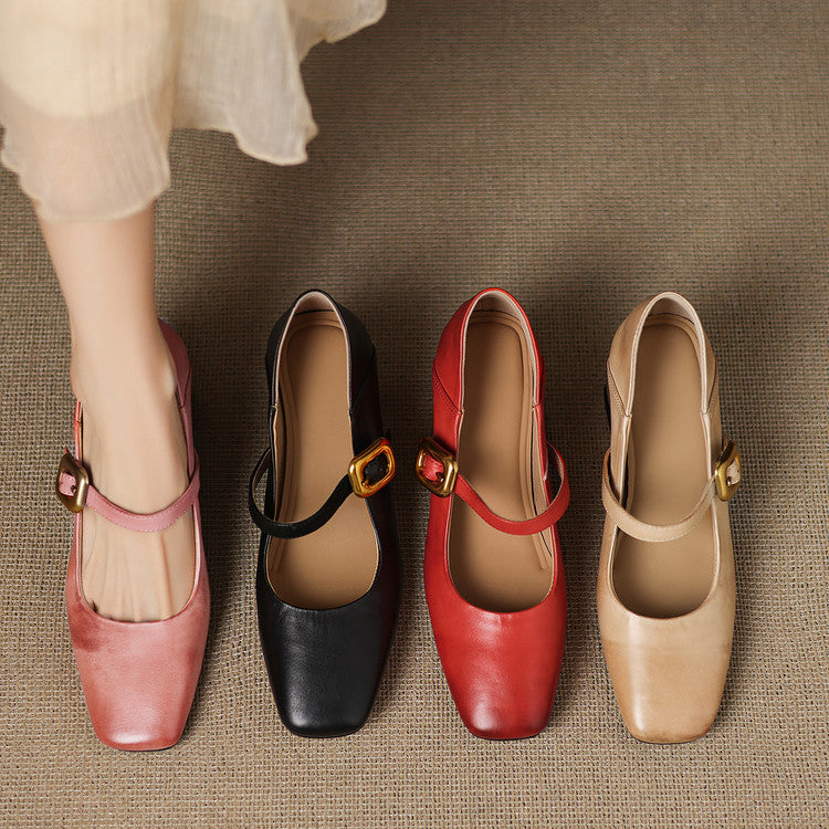 Kelis Genuine Leather Heels  Liora Lane Boutique