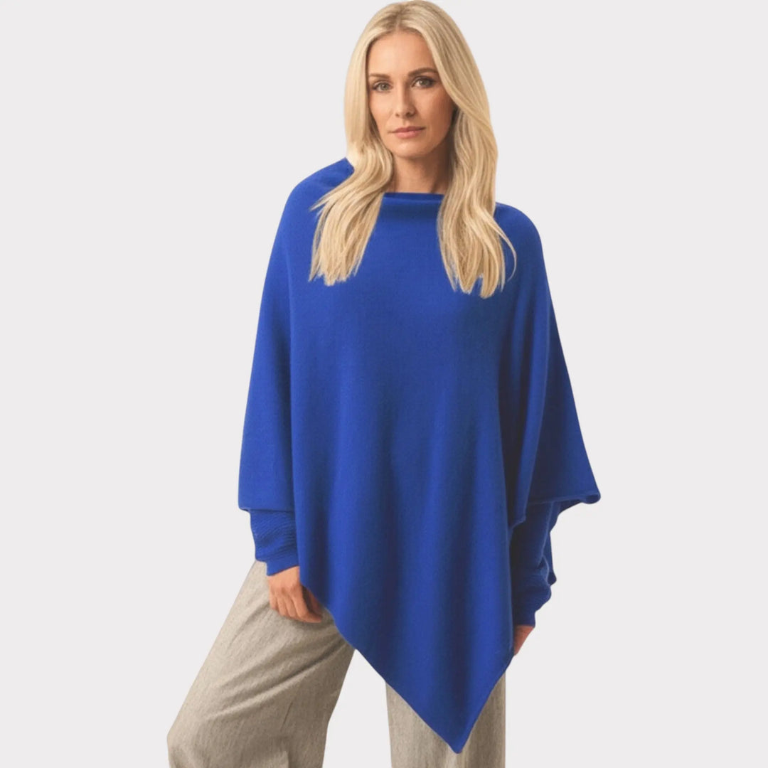Sapphire Flow Poncho Jasmine's Boutique Australia
