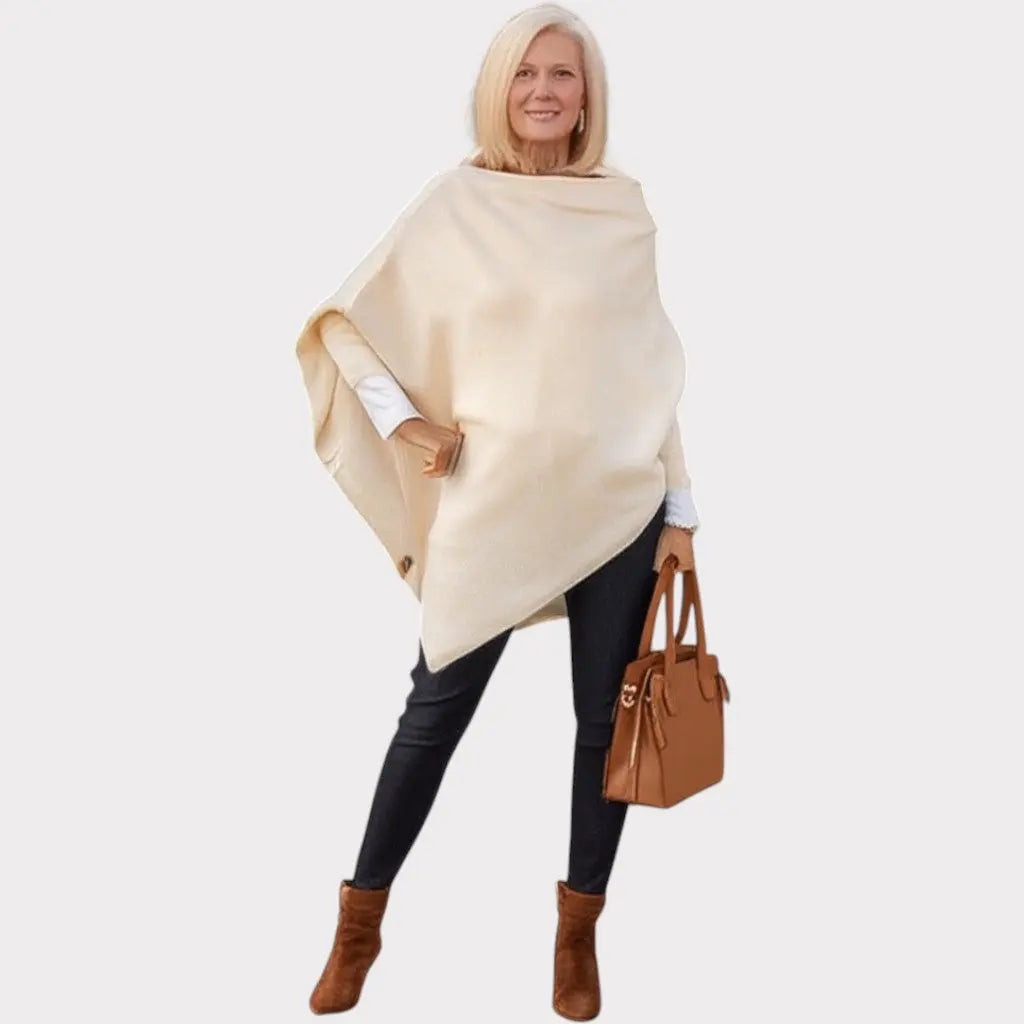 Sapphire Flow Poncho Jasmine's Boutique Australia