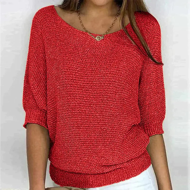 Elegant Batwing Knit Top Jasmine's Boutique Australia