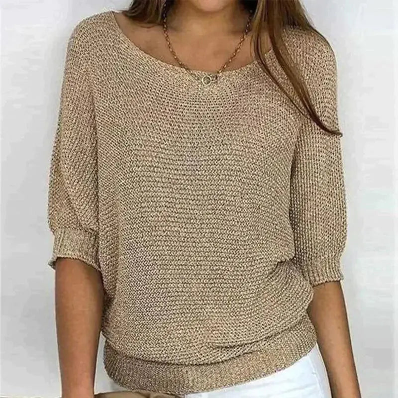 Elegant Batwing Knit Top Jasmine's Boutique Australia