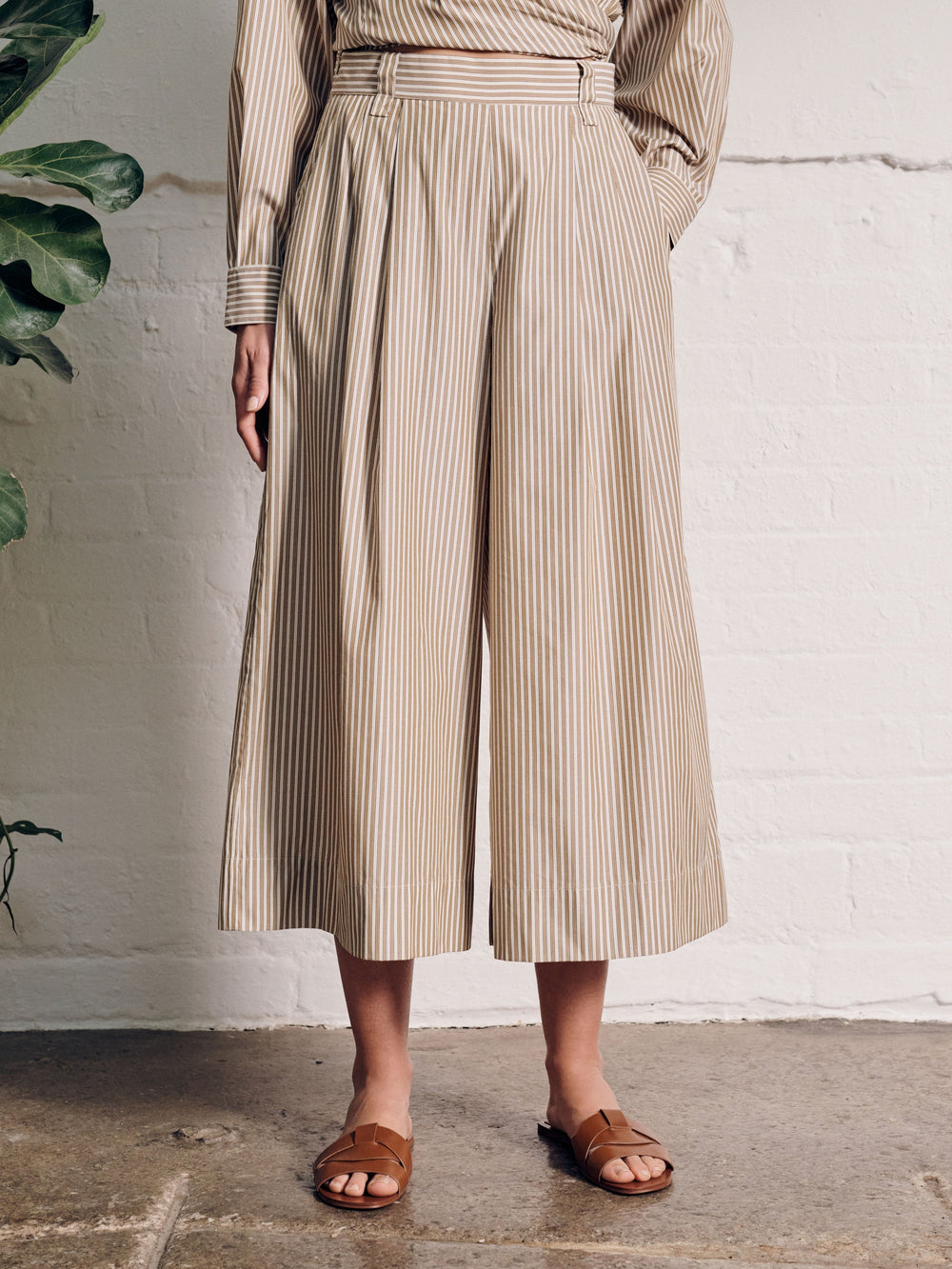 Isla Wide Palazzo Pant  Liora Lane Boutique Trousers