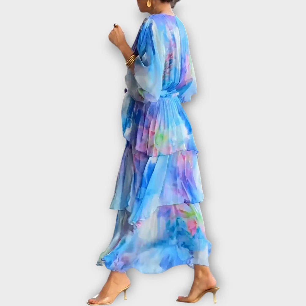 Airy Dress with Multiple Ruffles Jasmine's Boutique Australia