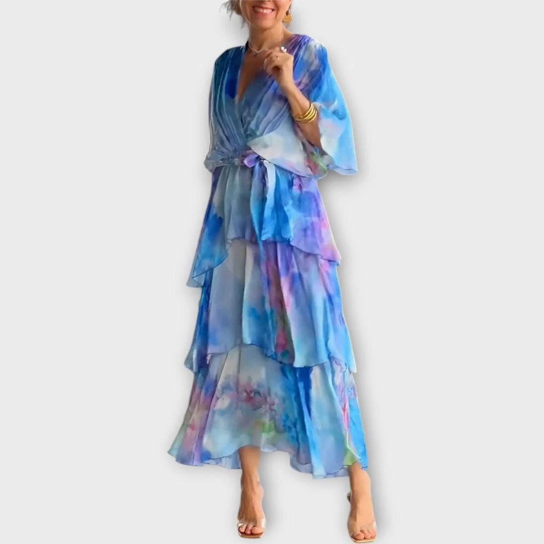 Airy Dress with Multiple Ruffles Jasmine's Boutique Australia