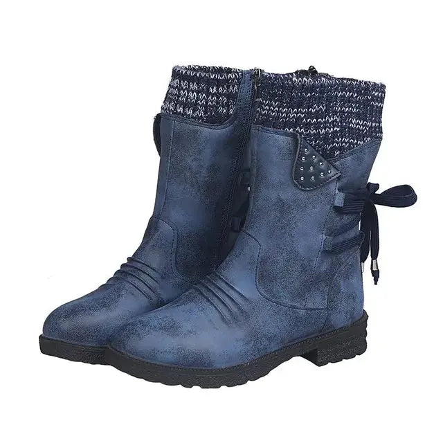 Amethyst Knit Cuff Winter Boots Jasmine's Boutique Australia