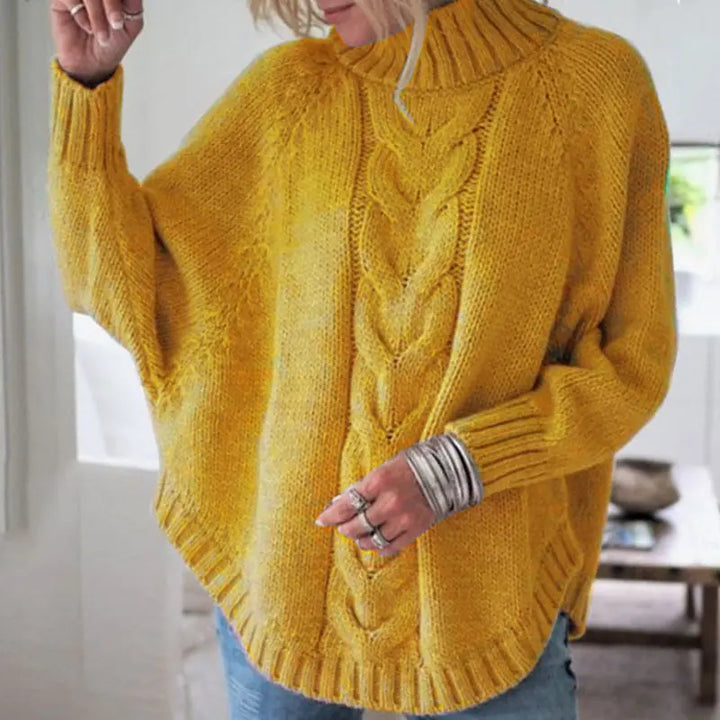 Cozy Cable Knit Turtleneck Sweater Jasmine's Boutique Australia