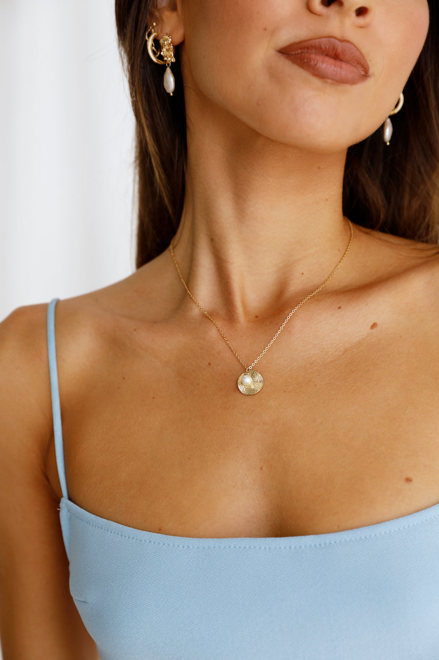 18 Karat Gold-Plated Necklace with Attractions Jasmine's Boutique Australia