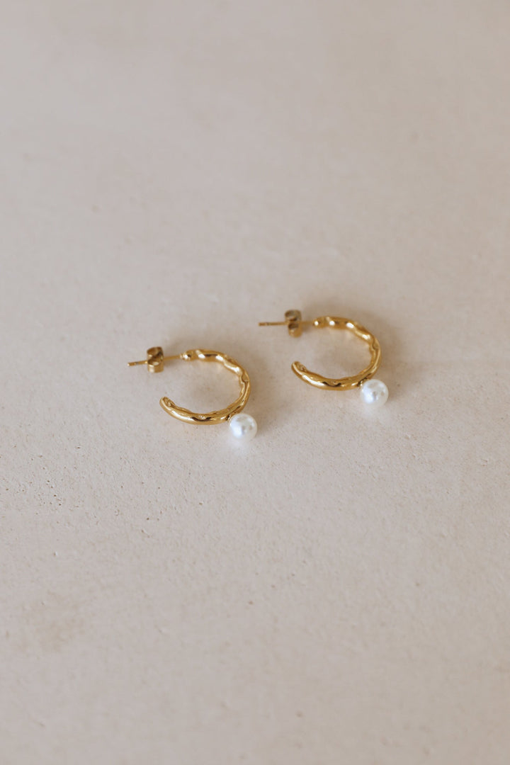 18 Karat Gold-Plated Earrings Time For Vibes Jasmine's Boutique Australia