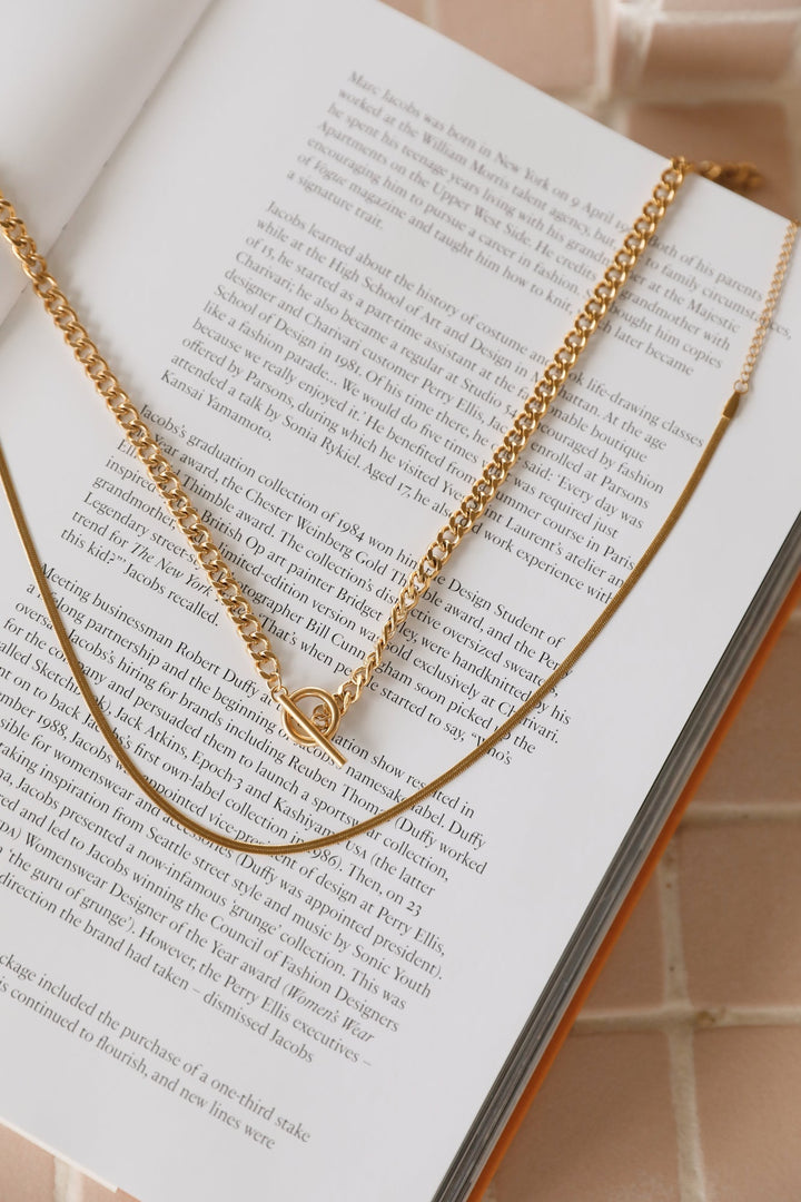 Necklace with 18 Karat Gold Plating for the Coldest Brew Jasmine's Boutique Australia