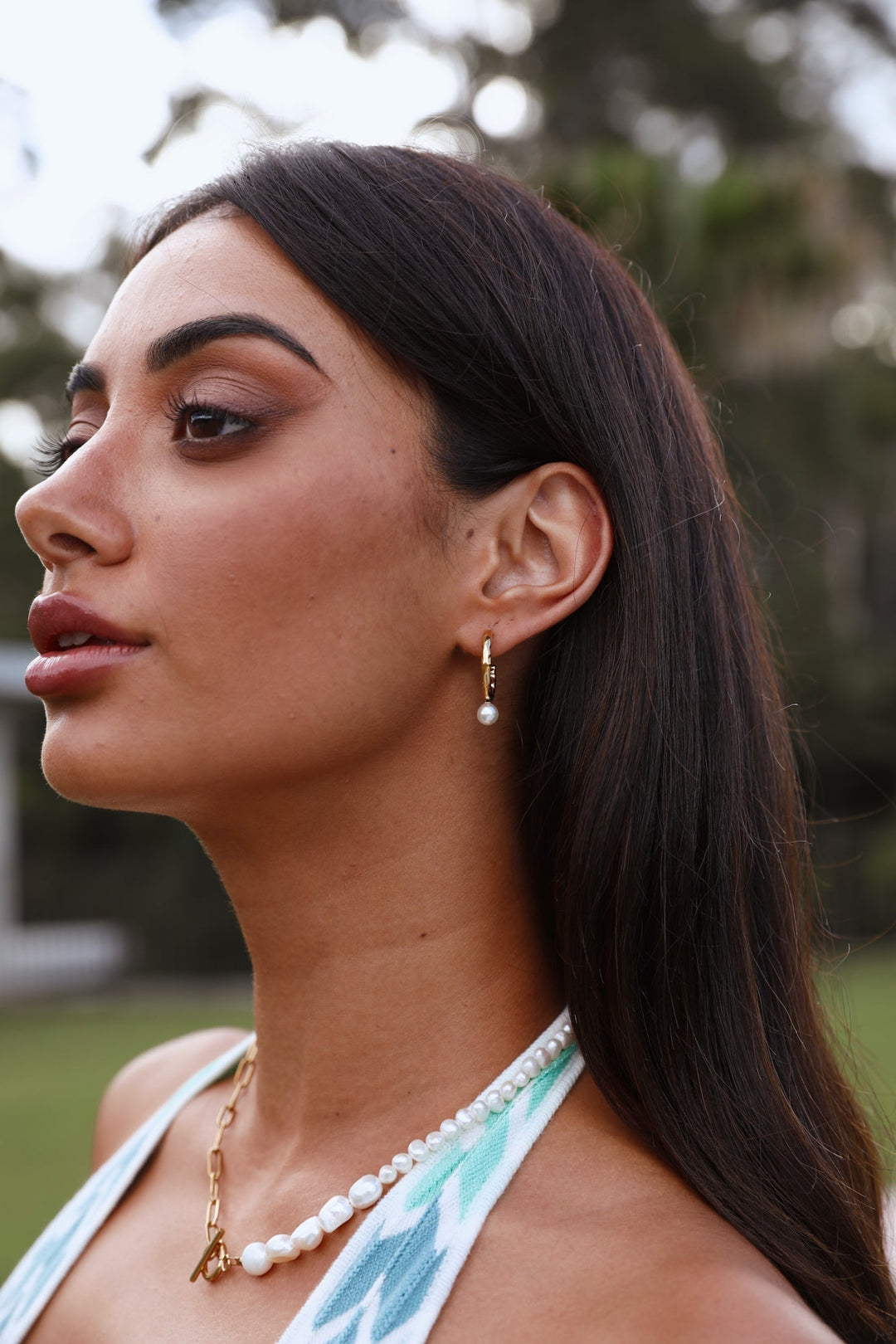18 Karat Gold-Plated Earrings Time For Vibes Jasmine's Boutique Australia