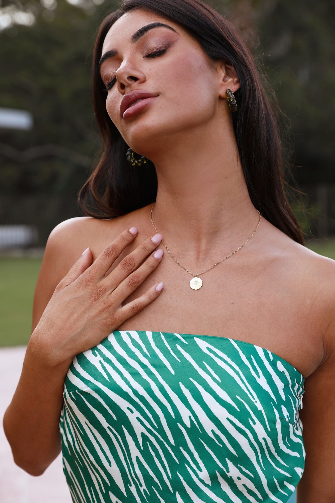 Gold-Plated 18-Carat Necklace Jasmine's Boutique Australia