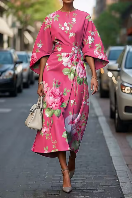 Celeste - Elegant Floral Dress Jasmine's Boutique Australia