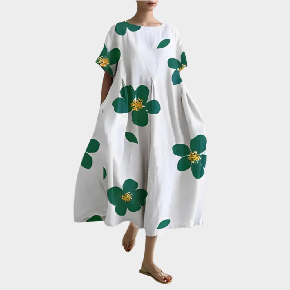 Comfortable Long Retro Dress Jasmine's Boutique Australia
