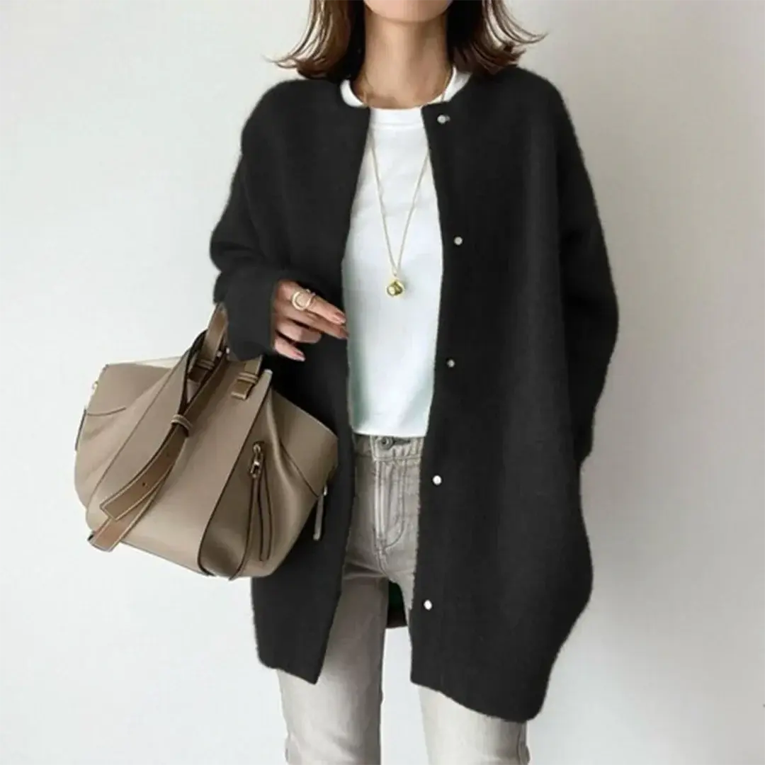 Luxe Minimalist Long Cardigan Jasmine's Boutique Australia
