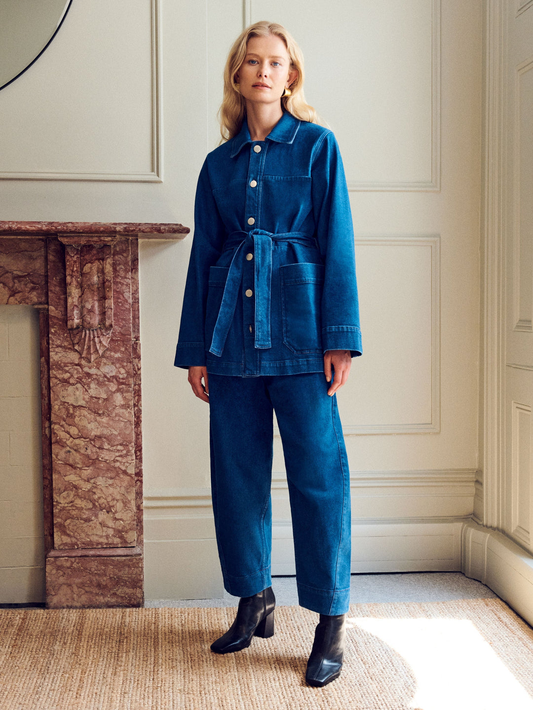 Waverley Barrel Leg Denim Jeans  Liora Lane Boutique Trousers