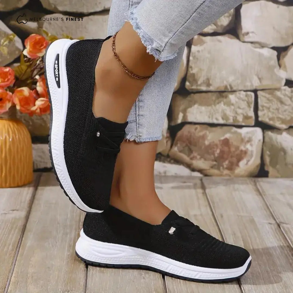 Light Grey Slip-On Comfort Sneakers Jasmine's Boutique Australia