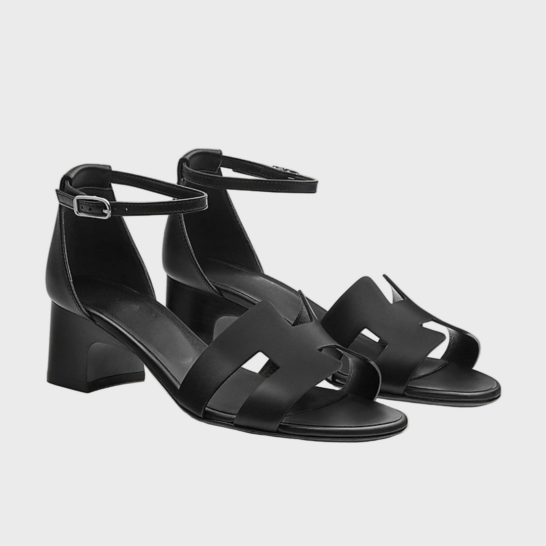 Midnight Grace Block Heel Sandals Jasmine's Boutique Australia