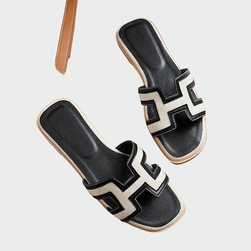 heritage weave slides Jasmine's Boutique Australia