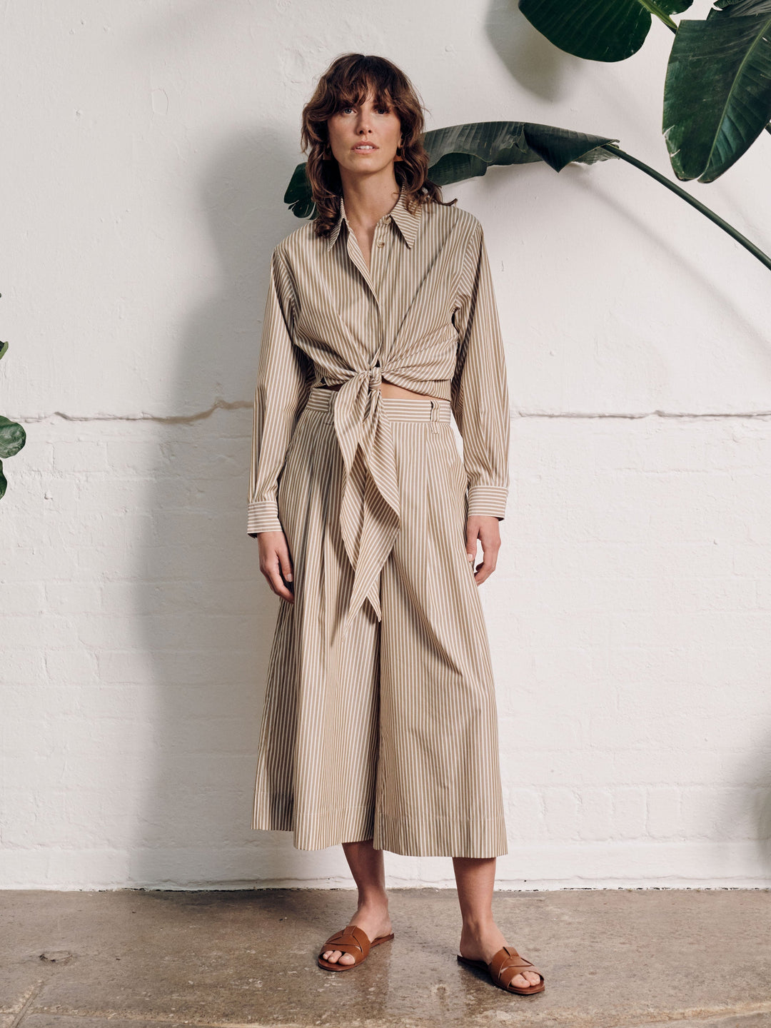 Isla Wide Palazzo Pant  Liora Lane Boutique Trousers