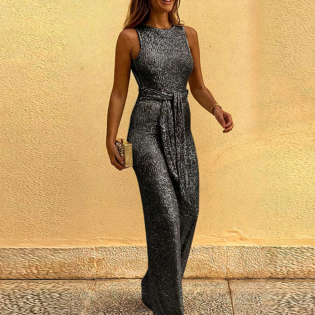 Midnight Elegance Sequin Gown Jasmine's Boutique Australia