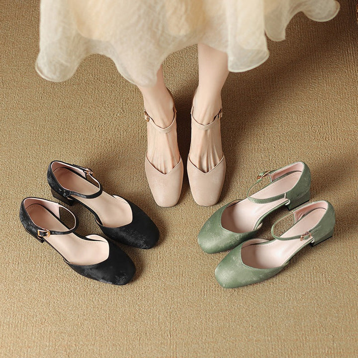 Melvi Block Heels  Liora Lane Boutique