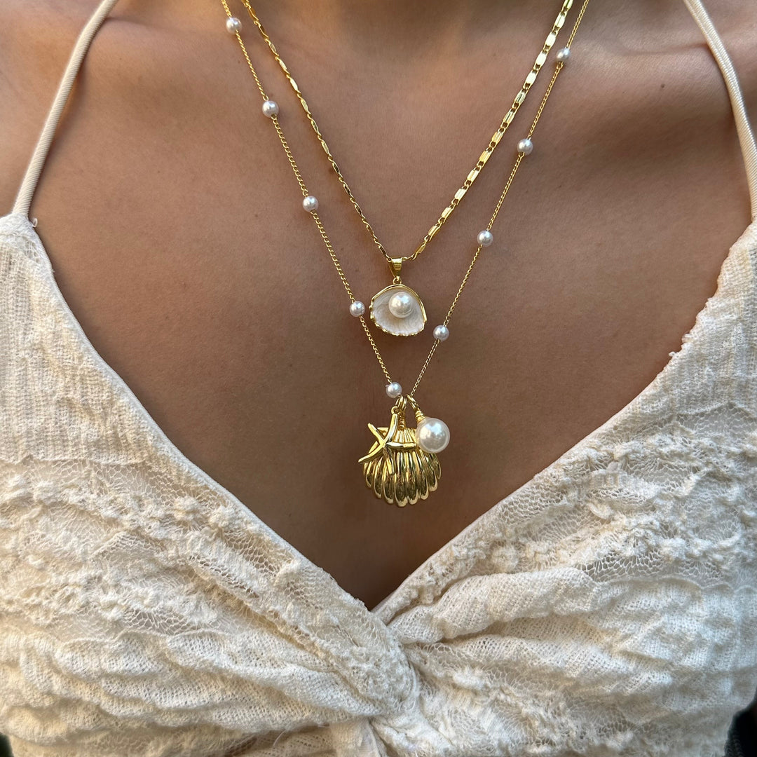 Shell Design Necklace Jasmine's Boutique Australia