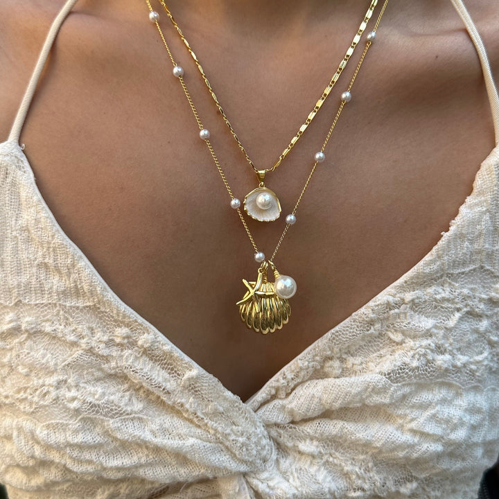 Shell Design Necklace Jasmine's Boutique Australia