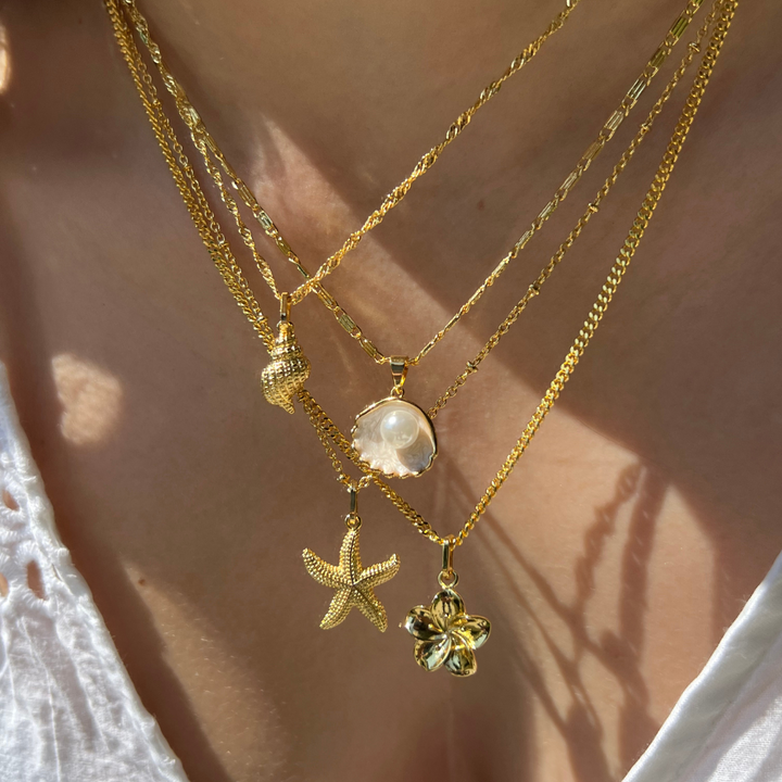 Shell Design Necklace Jasmine's Boutique Australia