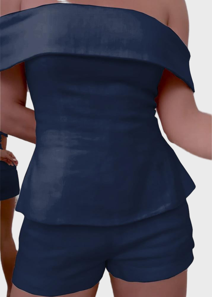 Santorini Breeze Linen Set Jasmine's Boutique Australia