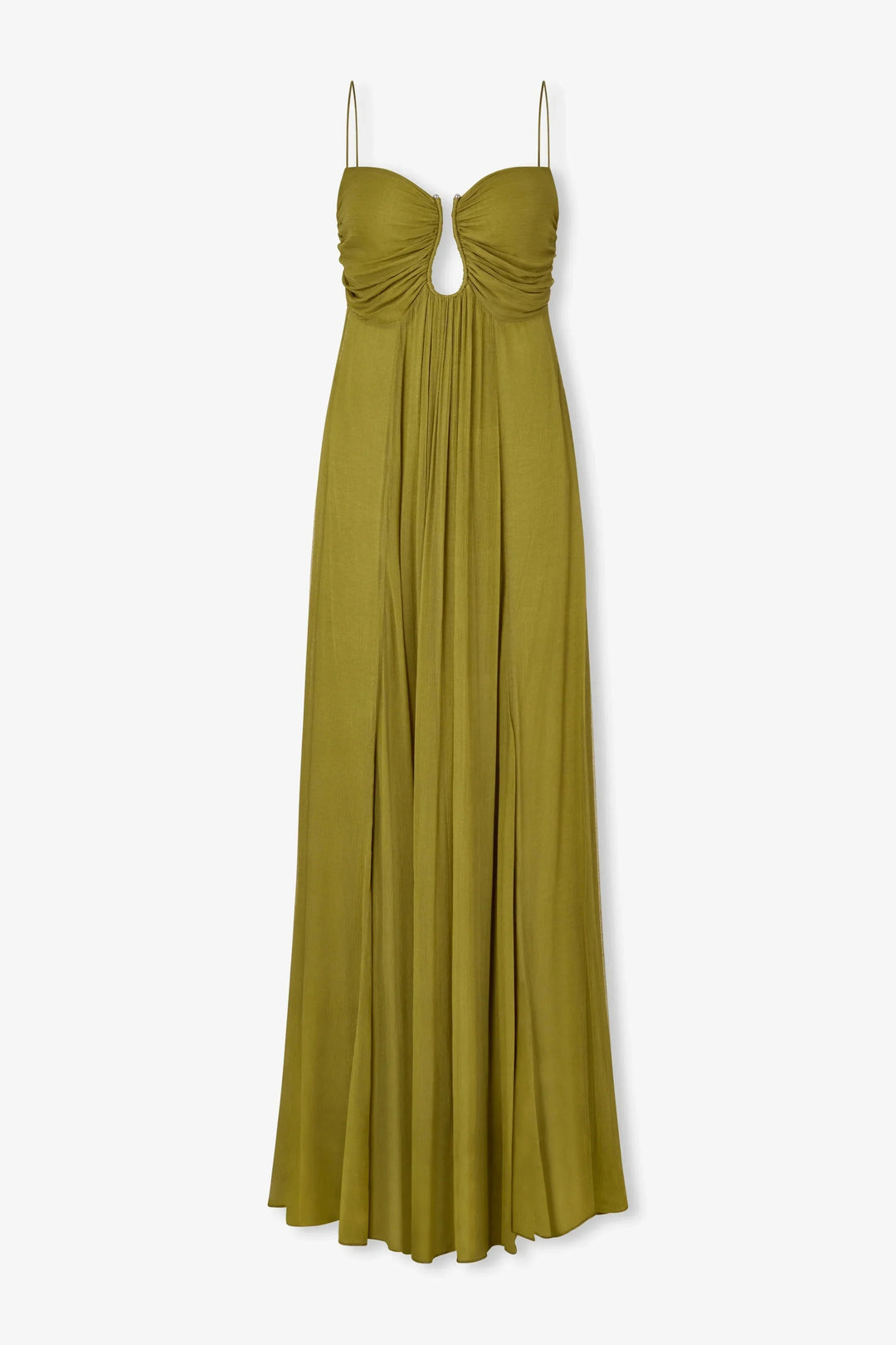 Olive Serenity Keyhole Maxi Dress Jasmine's Boutique Australia