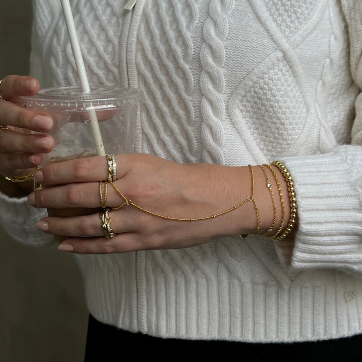 Mykonos Gold Bracelet Jasmine's Boutique Australia