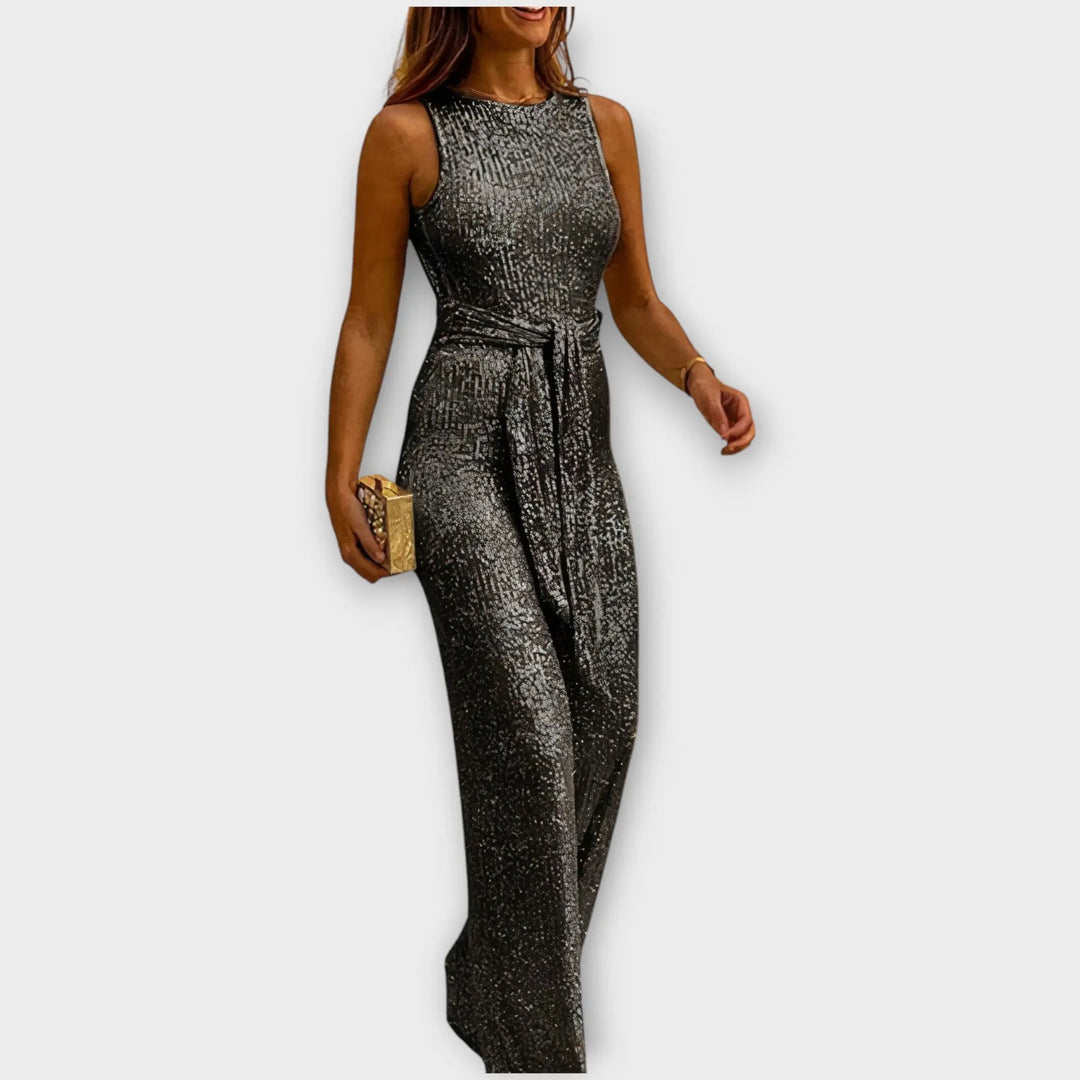 Midnight Elegance Sequin Gown Jasmine's Boutique Australia